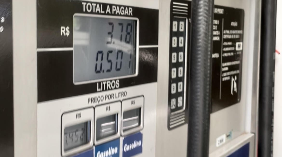 preço atual da gasolina