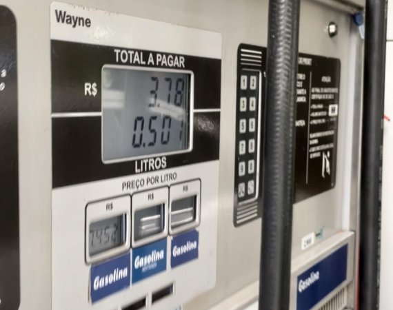 preço atual da gasolina